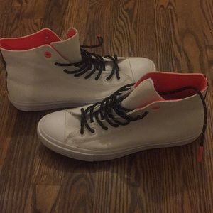 Converse White High Tops